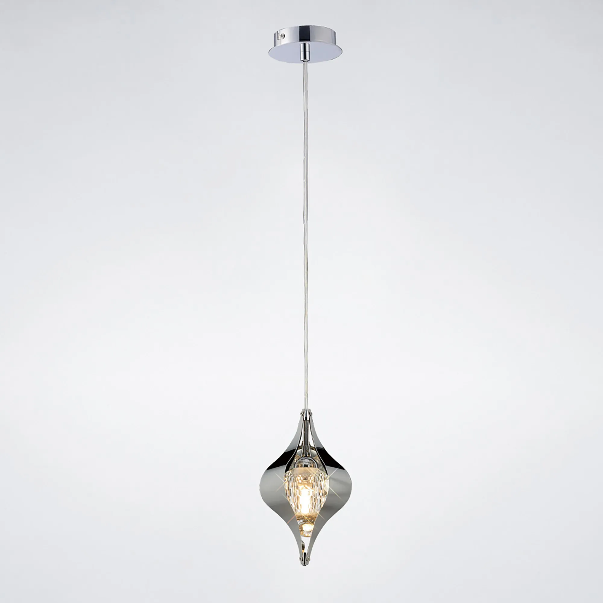 IL30582  Amano Crystal Pendant 1 Light